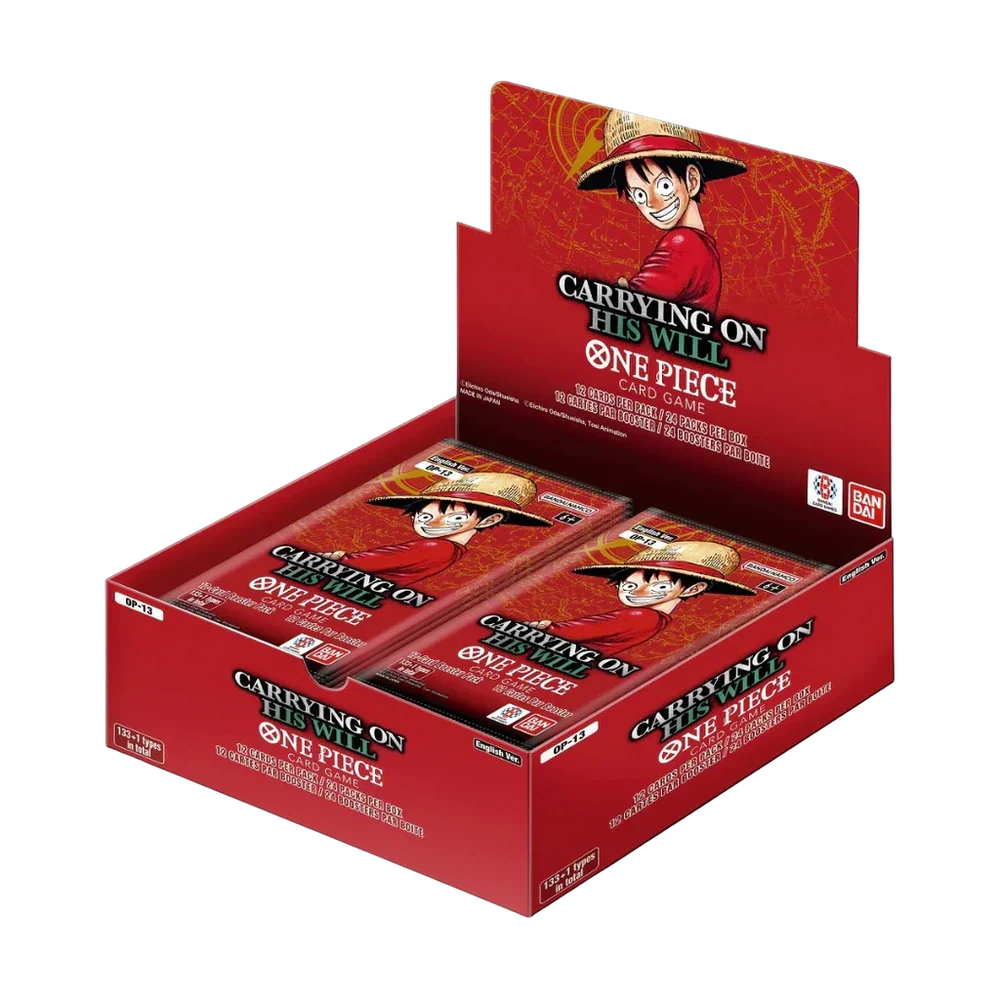 One Piece Card Game OP-13 Carrying On His Will Booster Box (English)