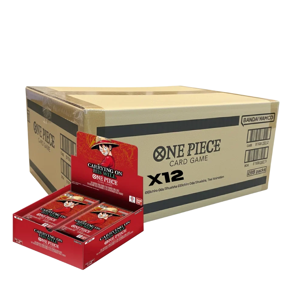 One Piece Card Game OP-13 Carrying On His Will – Sealed Case (English)
