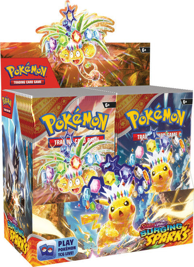 Pokémon TCG: Scarlet & Violet – Surging Sparks Booster Box (36 Packs, English)
